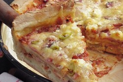 Příprava receptu Křupavá pizza Chicago, krok 6