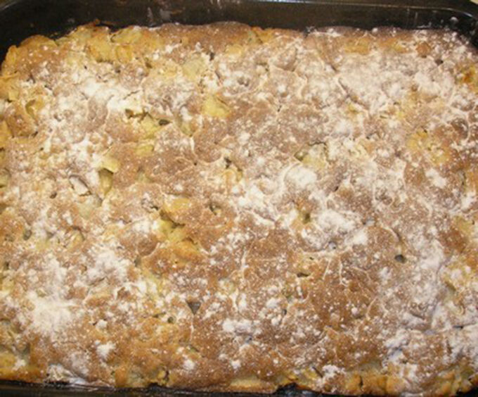 Recept Jablečný koláč s mandličkami