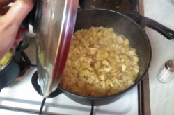 Příprava receptu Rychlý jablečný koláč, krok 4