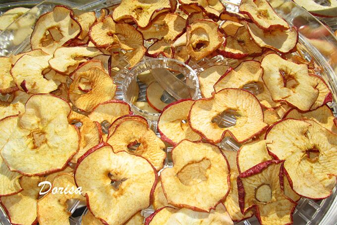 Recept Sušené jablečné chipsy