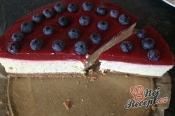Příprava receptu Tvarohový cheesecake s bílou čokoládou, krok 9