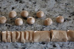 Příprava receptu Kakaové sušenky s arašídovým krémem, krok 1