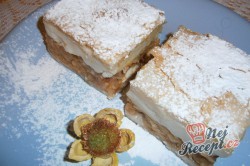 Příprava receptu Jablkový koláč s pudinkem - FOTOPOSTUP, krok 9