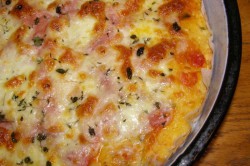 Příprava receptu Rychlá pizza z bílého jogurtu, krok 1