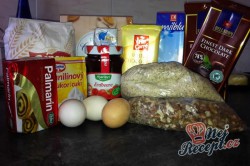 Příprava receptu Vynikajíci ořechové ŽERBÓ řezy, krok 1