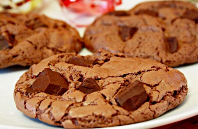 Recept Domácí čokoládové sušenky