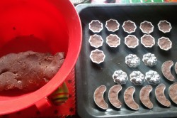 Příprava receptu Kakaové kytičky s chutí skořice, krok 1