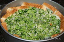 Příprava receptu Slaný toastový dort s brokolicí, krok 2