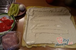 Příprava receptu Plněná sýrová roláda, krok 8