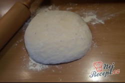 Příprava receptu Plněné langoše se šunkou a sýrem - FOTOPOSTUP, krok 4