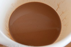 Príprava receptu Fantastické čokoládové rezy bez pečenia, krok 6