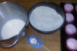 Příprava receptu Muffinky plněné vanilkovým krémem, krok 4