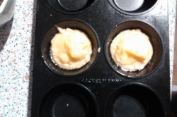 Příprava receptu Muffiny s pudinkovou náplní, krok 7