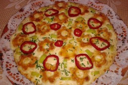 Příprava receptu Brynzová pizza se sýrem a paprikou, krok 3