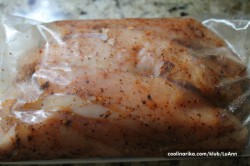 Příprava receptu Grilovaná kuřecí prsa s rajčetem, mozzarellou a parmezánem, krok 1