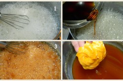 Příprava receptu Karamelové větrníky - FOTOPOSTUP, krok 7