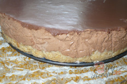 Příprava receptu Čokoládový cheesecake s mascarpone, krok 1