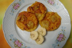 Recept Jogurtové lívance s banánem