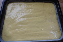 Příprava receptu Piškotové řezy s ostružinovým krémem, krok 4