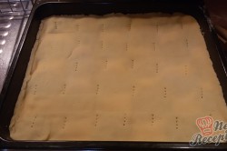 Příprava receptu Mřížkový jablečný koláček s tvarohem FOTOPOSTUP, krok 8