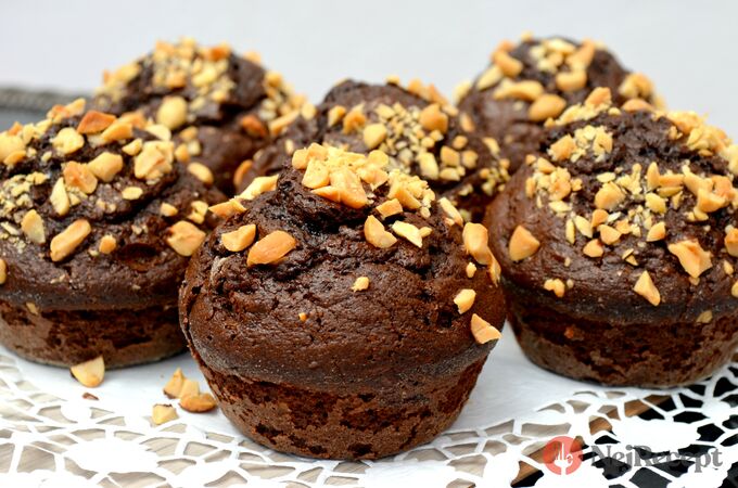 Recept Fantastické čokoládové muffiny bez pšeničné mouky plné kvalitní čokolády