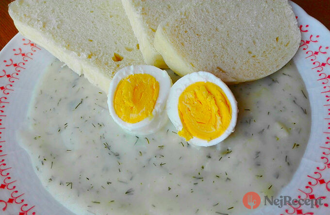 Recept Koprová omáčka s vajíčkem a knedlíkem