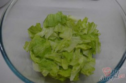 Příprava receptu Vrstvený Čína salát, krok 3