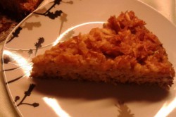 Příprava receptu Ovesný koláč s jablky, krok 2