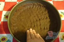 Příprava receptu Nepečený dort s vanilkovým krémem, krok 5