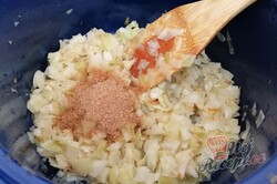 Příprava receptu Falešné zelňáky - pšeničné placky plněné zelím, krok 5