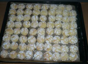 Recept Pomerančovo-kokosové crinkles